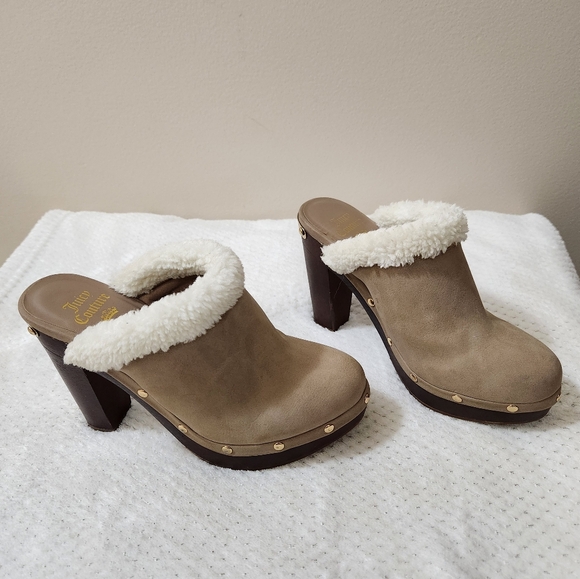 Juicy Couture Anora Mule Clog Heels, Slip On - Picture 2 of 11